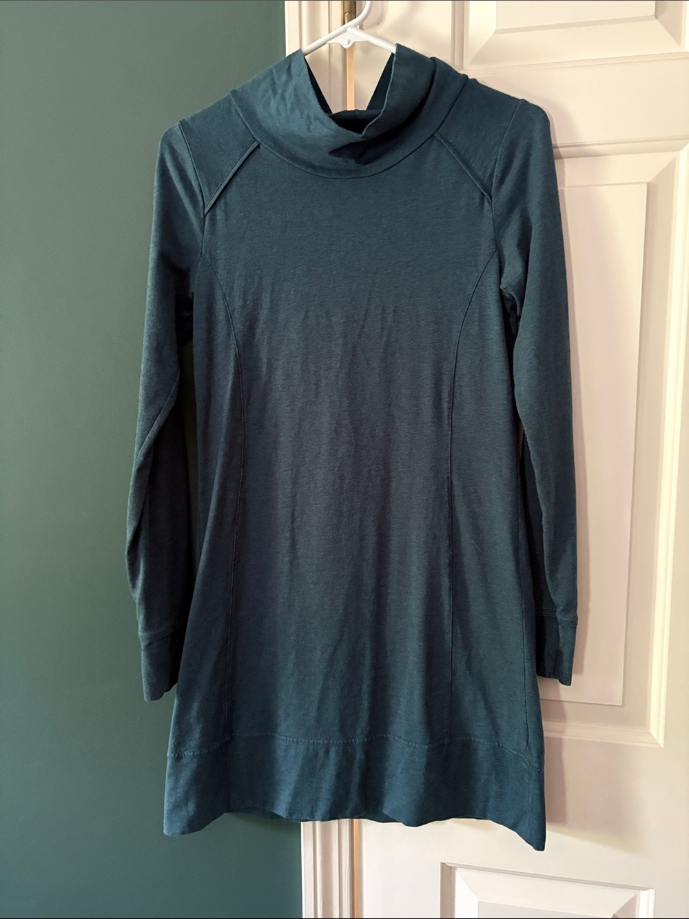 Toad&Co Teal Ribbed Knit Tunic Top or Dress